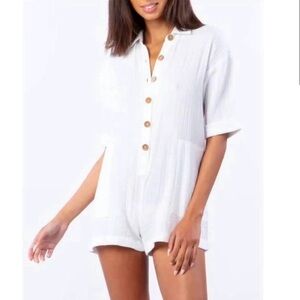 Rip Curl Women’s Premium Surf Romper White Size Small